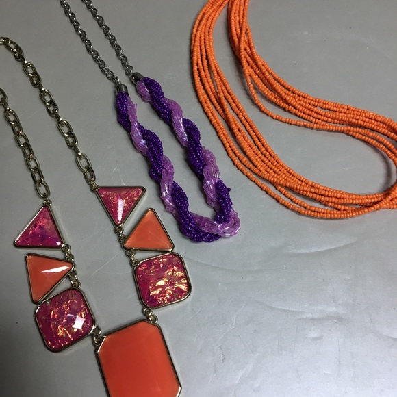 Jewelry - Jewelry , 3 Necklaces, Bundle, Glass Plastic Beads